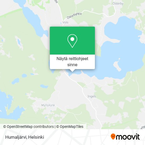 Humaljärvi kartta