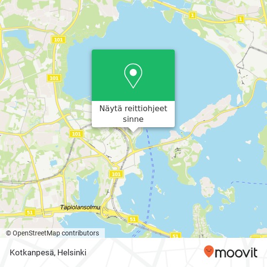 Kotkanpesä kartta