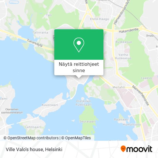 Ville Valo's house kartta