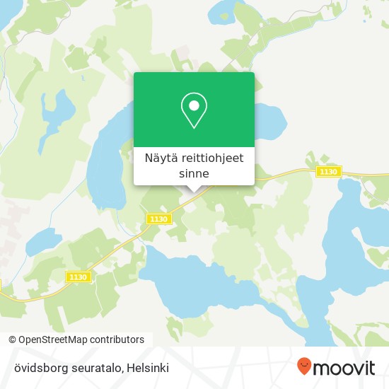 övidsborg seuratalo kartta