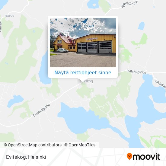 Kuinka päästä kohteeseen Evitskog paikassa Kirkkonummi kulkuvälineellä  Bussi tai Juna?