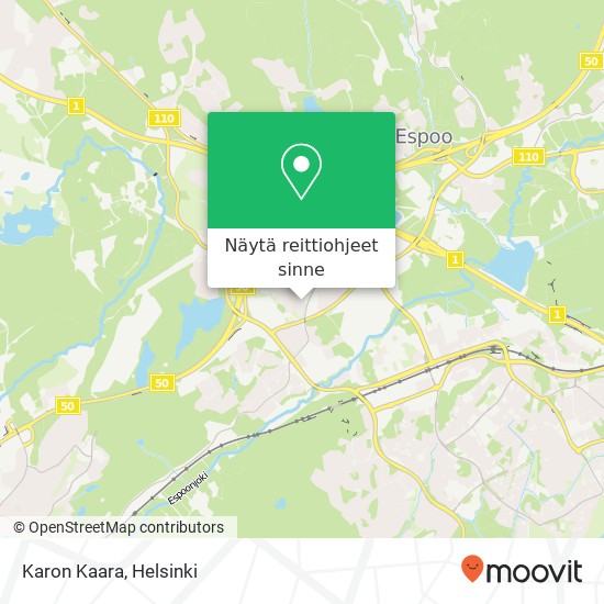 Karon Kaara kartta