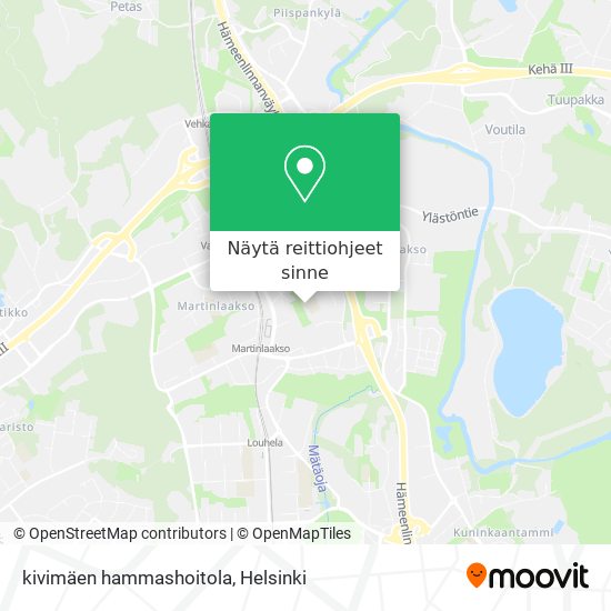 kivimäen hammashoitola kartta