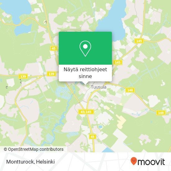 Montturock kartta