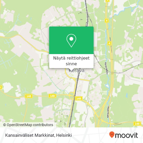 Kansainväliset Markkinat kartta