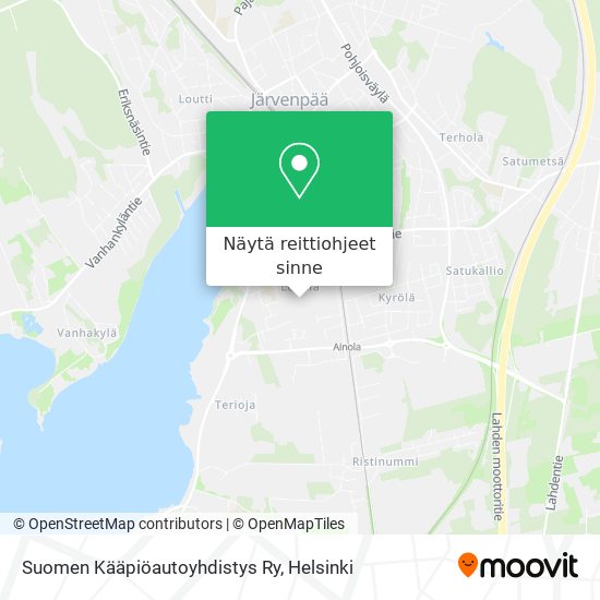 Suomen Kääpiöautoyhdistys Ry kartta