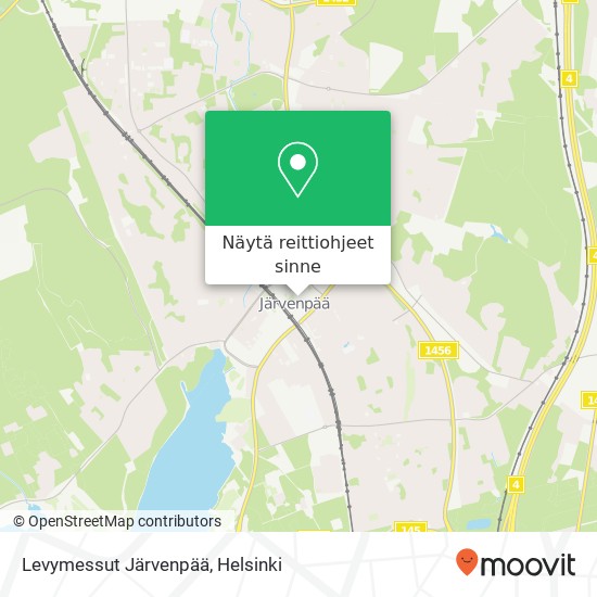 Levymessut Järvenpää kartta