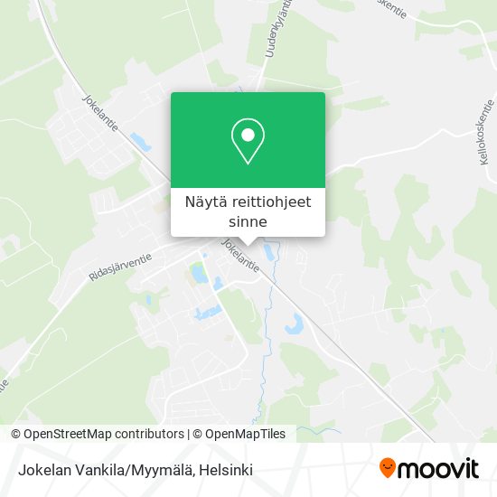 Jokelan Vankila/Myymälä kartta
