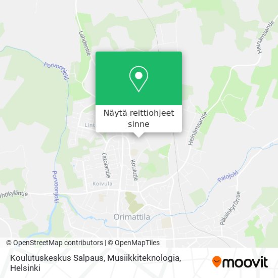 Koulutuskeskus Salpaus, Musiikkiteknologia kartta