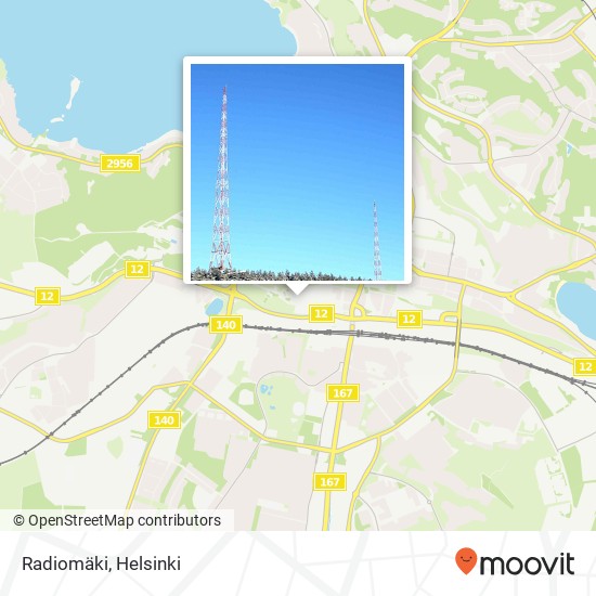 Radiomäki kartta