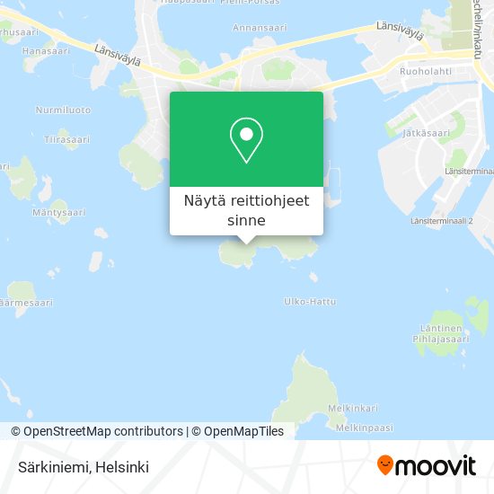 Särkiniemi kartta