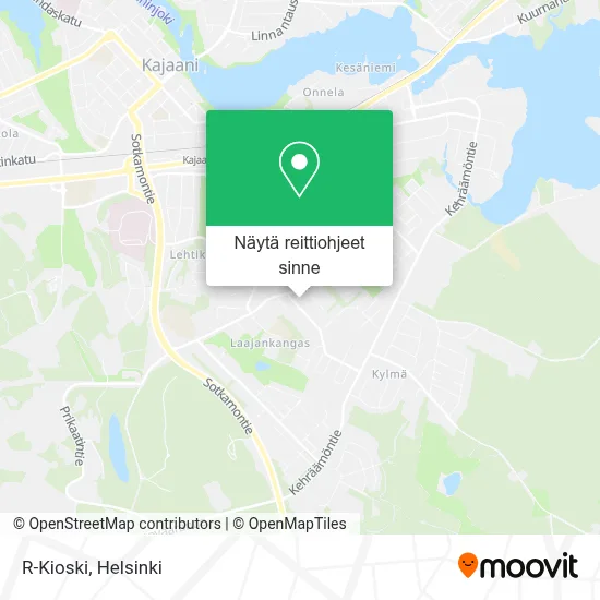 R-Kioski kartta