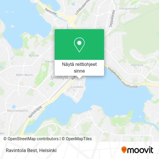 Ravintola Best kartta