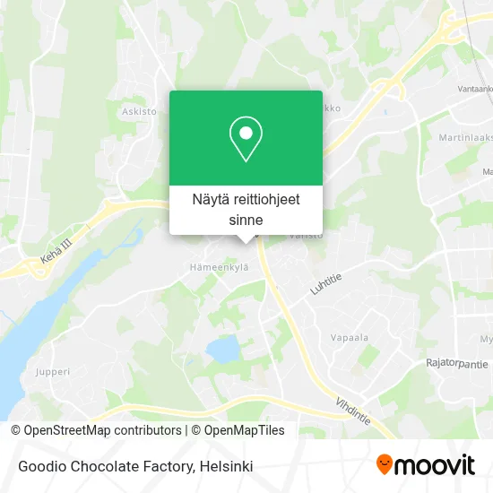 Goodio Chocolate Factory kartta