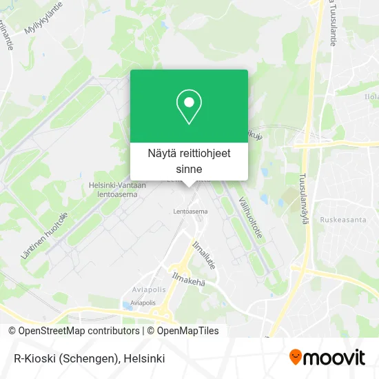 R-Kioski (Schengen) kartta