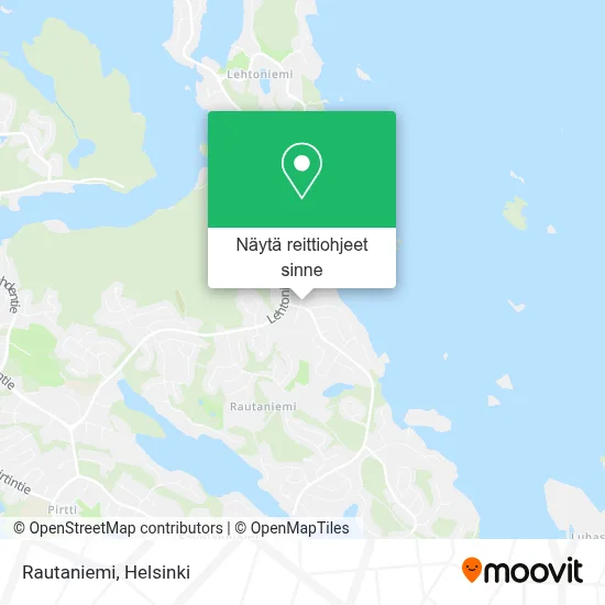 Rautaniemi kartta