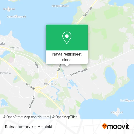 Ratsastustarvike kartta