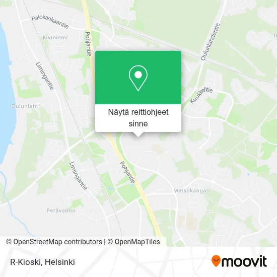 R-Kioski kartta