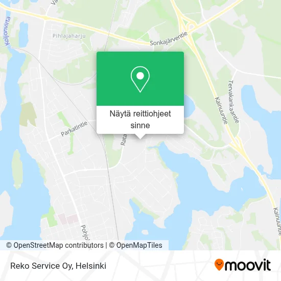 Reko Service Oy kartta