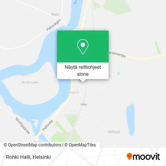 Rohki Halli kartta