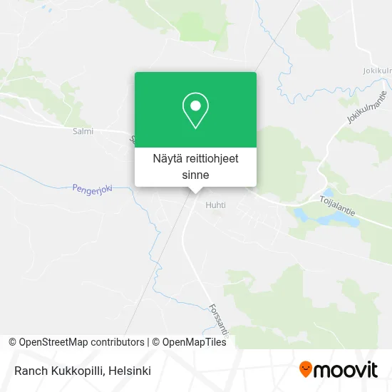 Ranch Kukkopilli kartta