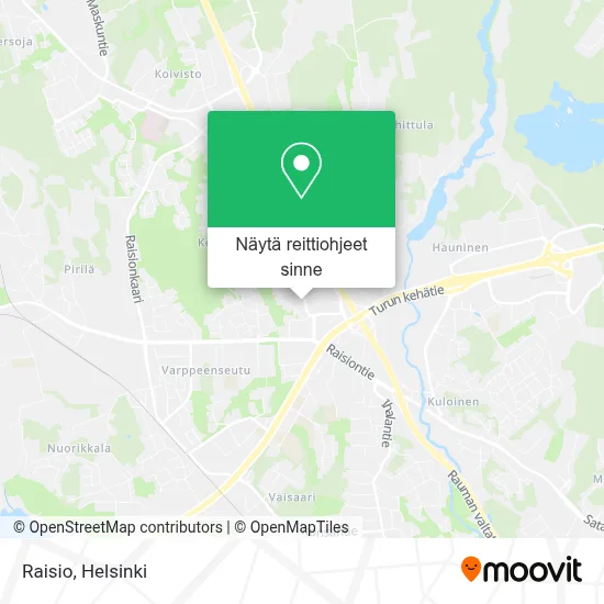 Raisio kartta