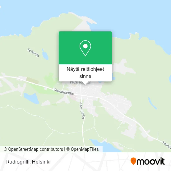 Radiogrilli kartta