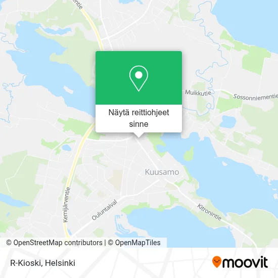 R-Kioski kartta