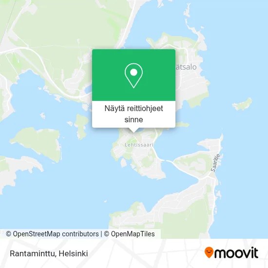 Rantaminttu kartta