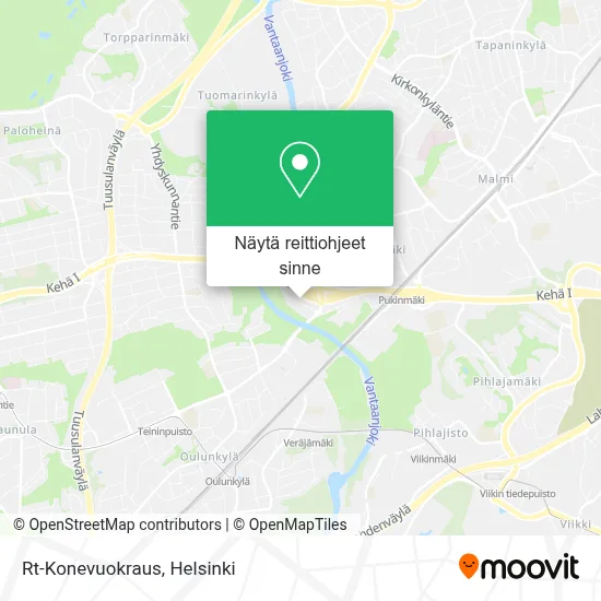 Rt-Konevuokraus kartta