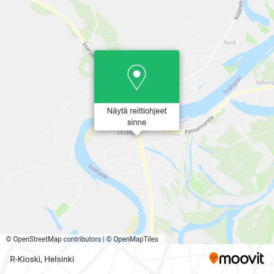 R-Kioski kartta