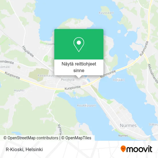 R-Kioski kartta