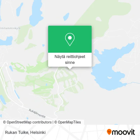 Rukan Tuike kartta