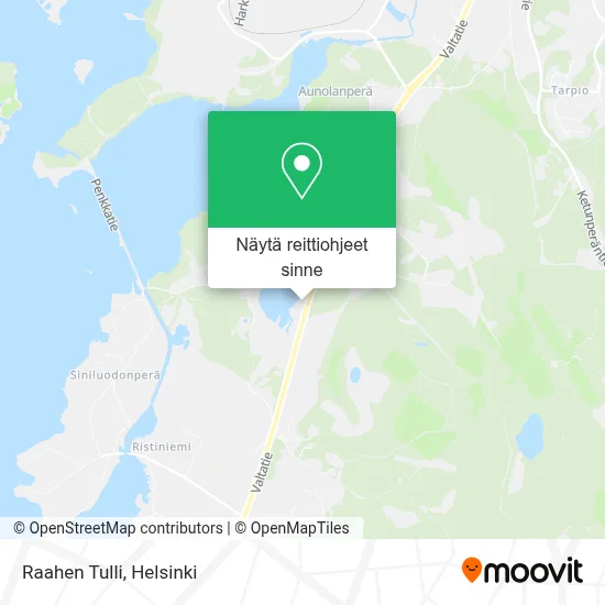 Raahen Tulli kartta