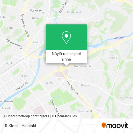 R-Kioski kartta
