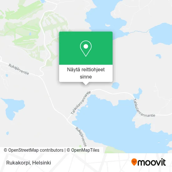 Rukakorpi kartta