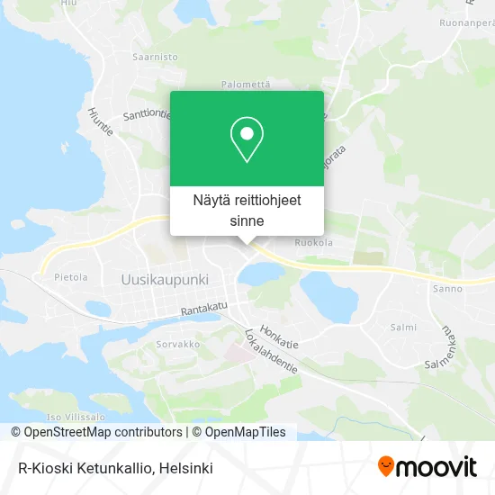 R-Kioski Ketunkallio kartta
