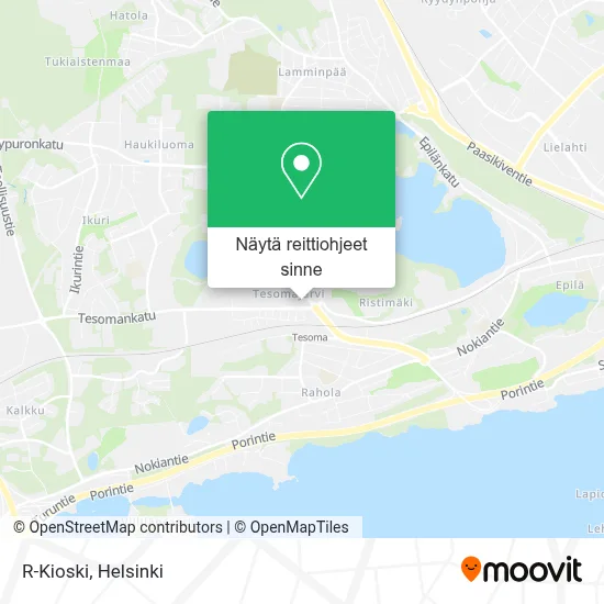 R-Kioski kartta