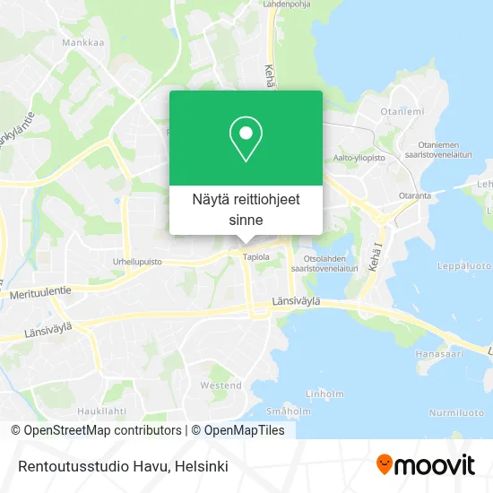 Rentoutusstudio Havu kartta