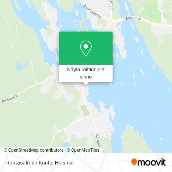 Rantasalmen Kunta kartta