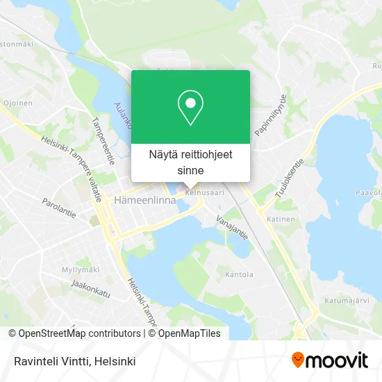 Ravinteli Vintti kartta