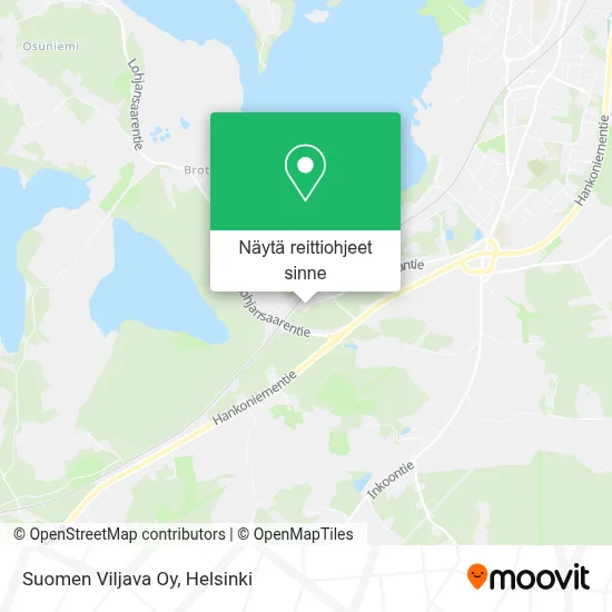 Suomen Viljava Oy kartta