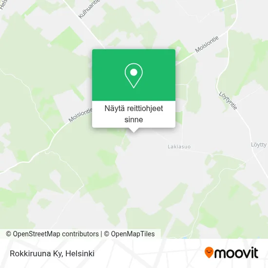 Rokkiruuna Ky kartta