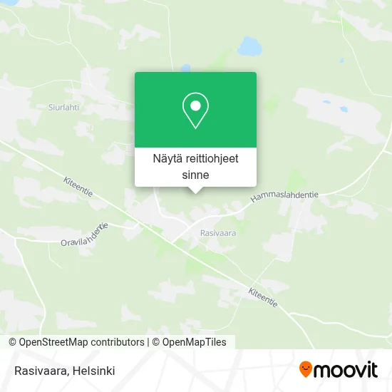 Rasivaara kartta