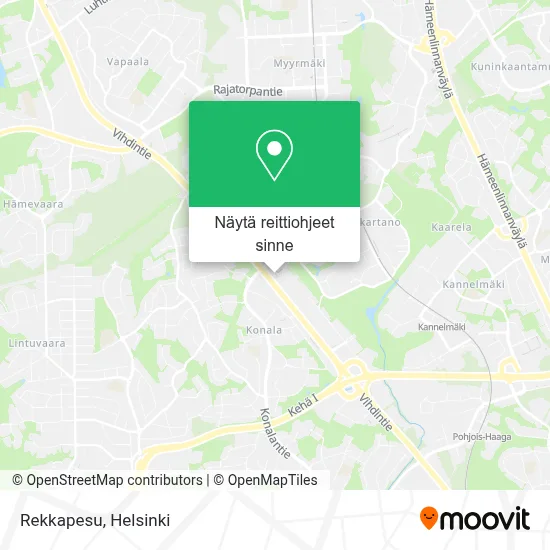 Rekkapesu kartta