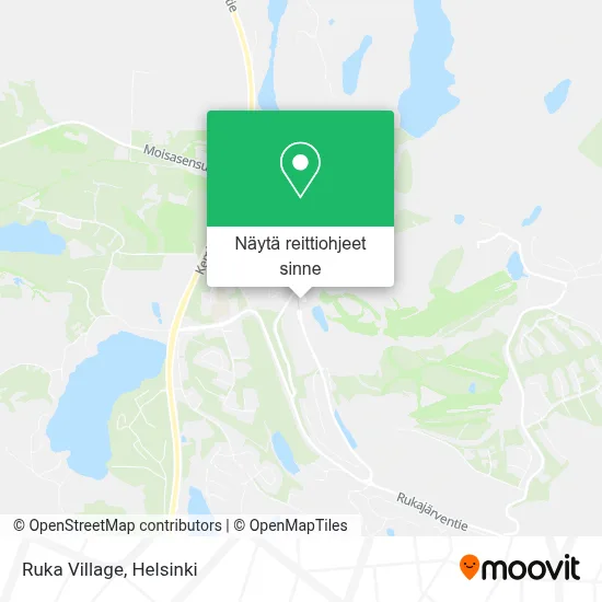 Ruka Village kartta