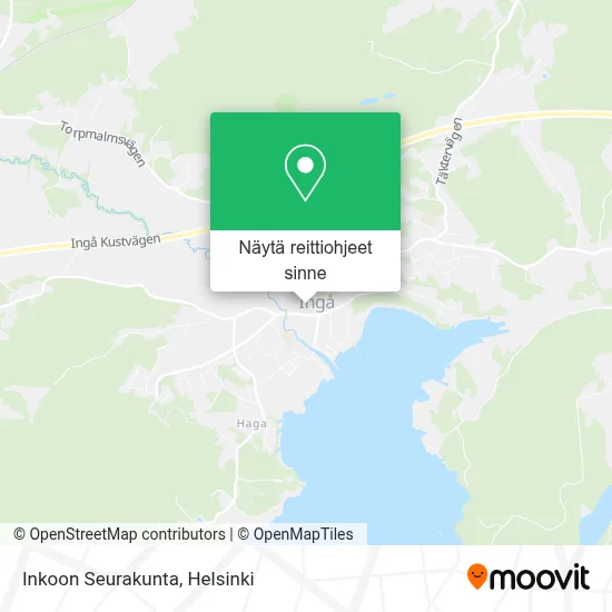 Inkoon Seurakunta kartta