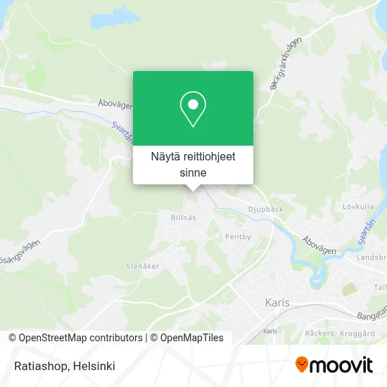 Ratiashop kartta