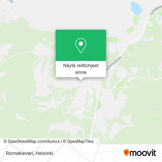 Romekievari kartta