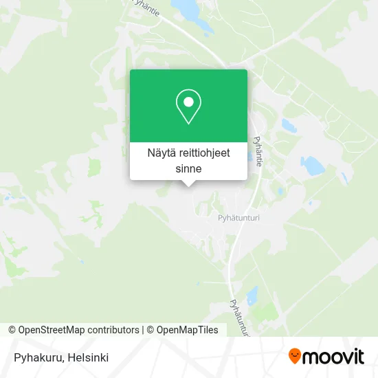Pyhakuru kartta